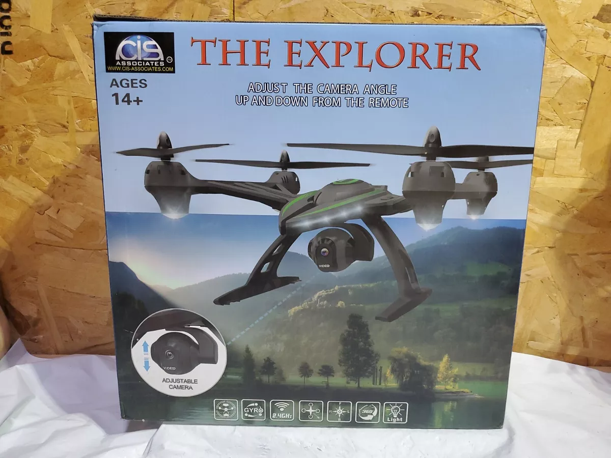 Cis 506G Quad Copter Drone The Explorer NEW Sealed Adjustable Camera