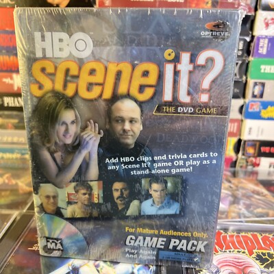 Scene It HBO Edition Super Game Pack DVD HD Video 2005 New Sealed In Plastic