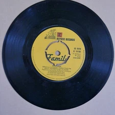 45rpm 7" single THE ROCKING R`S  / burlesque FAMILY