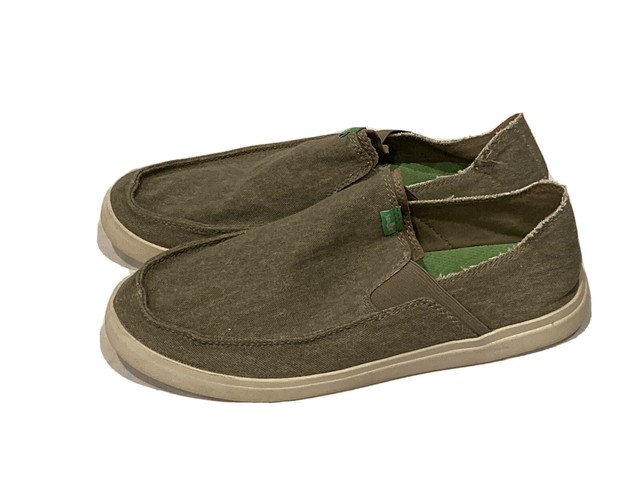 Mens Sanuk Pick Pocket Slip on SNEAKERS Shoes Size 11 Brown for sale online  | eBay