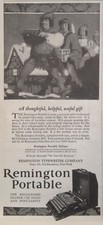 1924 AD(J15)~REMINGTON TYPEWRITER CO. BROADWAY, NYC. PORTABLE TYPEWRITER thumbnail