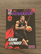 2022-23 Donruss Net Marvels Purple Press Proof Kawhi Leonard #1 Clippers SP
