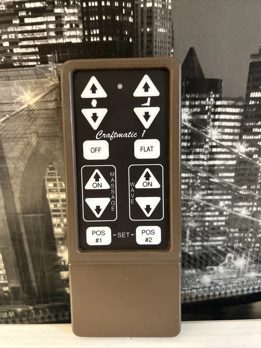 Craftmatic remote 2024