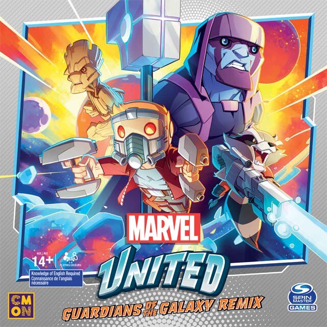 ДАВАЙ игры Marvel United Guardians of the Galaxy Remix Дополнение CMN MUN005