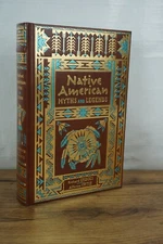 Native American Myths and Legends Leatherbound Collectible Hardcover Book NEW