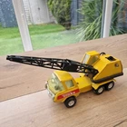 Vintage Tonka Crane Mobile Rotating Cab Truck Model 1099 Steel Yellow- No String