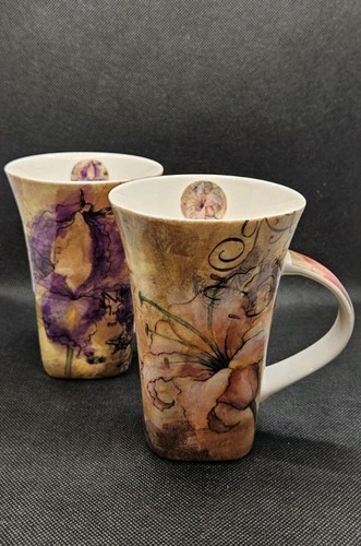 A Lovely Pair Of Leonardo Lifestyle Tall Coffee Mugs - Picture 1 of 6
