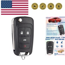 Key Fob Keyless Entry Remote Compatible with Chevy Cruze/Camaro/Impala/Equino...