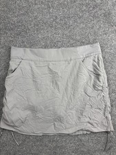 Columbia Omni-Shield Skort Womens XL Gray Hiking Built-In Shorts Trail Athletic