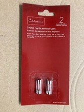 5- 2PACKS OF CELEBRATIONS 3/4 5 AMP FUSES FOR CHRISTMAS LIGHTS