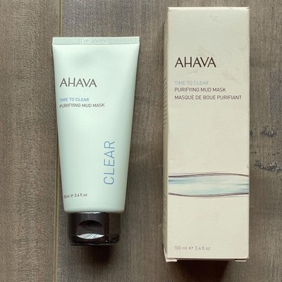 AHAVA Purifying Mud Mask NIB 3.4 fl oz Face Skin Cleanse Purify