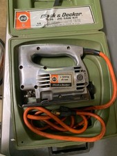 Vintage Black & Decker 7518 2-Speed Jig Saw Kit with Case – Tested Works USA
