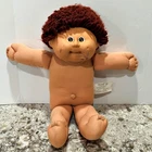 VTG 1985 Cabbage Patch Kid Boy Doll HM8 Auburn Red Hair INKED FACE NEEDS HELP!!