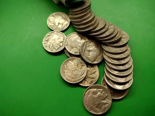 1937 S Buffalo Nickel. Full Date. 1 Circulated Coin Per Order.