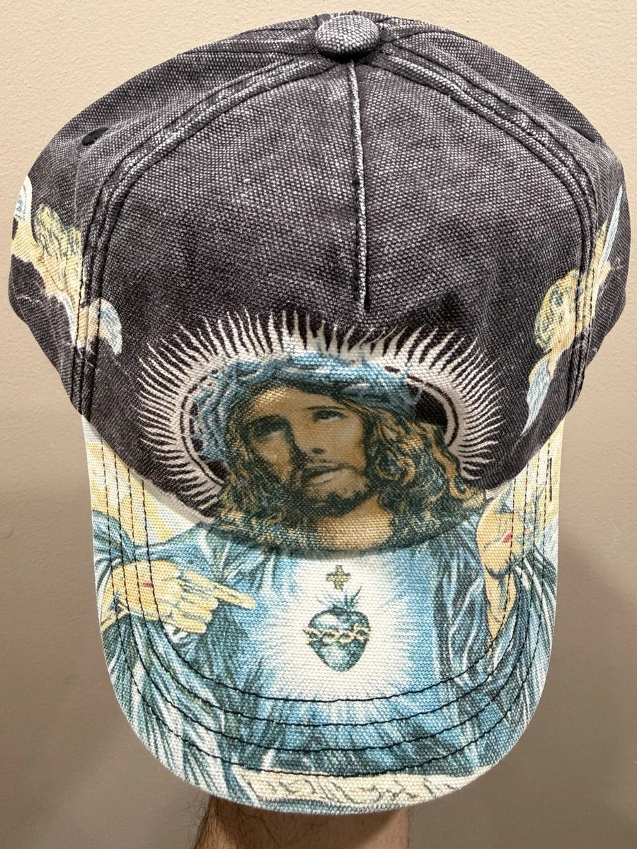 本日発送 Supreme Jesus 5-Panel Black Supreme Jesus 5 Panel Hat Black Brand New FW25 In Hand | eBay