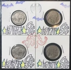 🦬 1916 d 1917 p 1919 S & p 5c Indian Head Buffalo Nickel Restoration LOt 🇺🇸✨