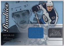 2015-16 Fleer Showcase Flair Materials Row 0 Rookies Jersey NICOLAS PETAN #55 RC