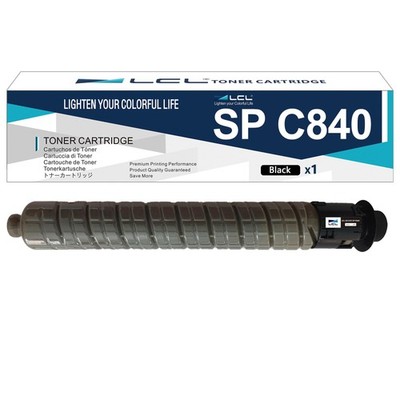 LCL Compatible 821255 Toner Cartridge Black High Yield Replacement for Ricoh ...