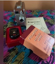 1950 Keystone Magazine camera K-41 Bel Air with original instructions pamphlet