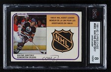 1981-82 O-Pee-Chee Wayne Gretzky #383 KSA 8 HOF 0ll