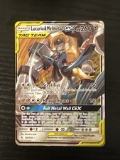 Lucario & Melmetal GX 120/214 Sm-Unbroken Bonds Holo on eBay