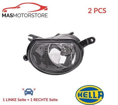 NEBELSCHEINWERFER PAAR SET HELLA 1N0 010 327-111 2PCS I FÜR AUDI Q7,4LB