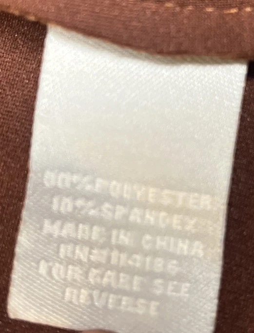 Jaqueta de camurça sintética Heart N Crush tamanho G marrom festival de carreira ocidental - Imagem 4 de 4