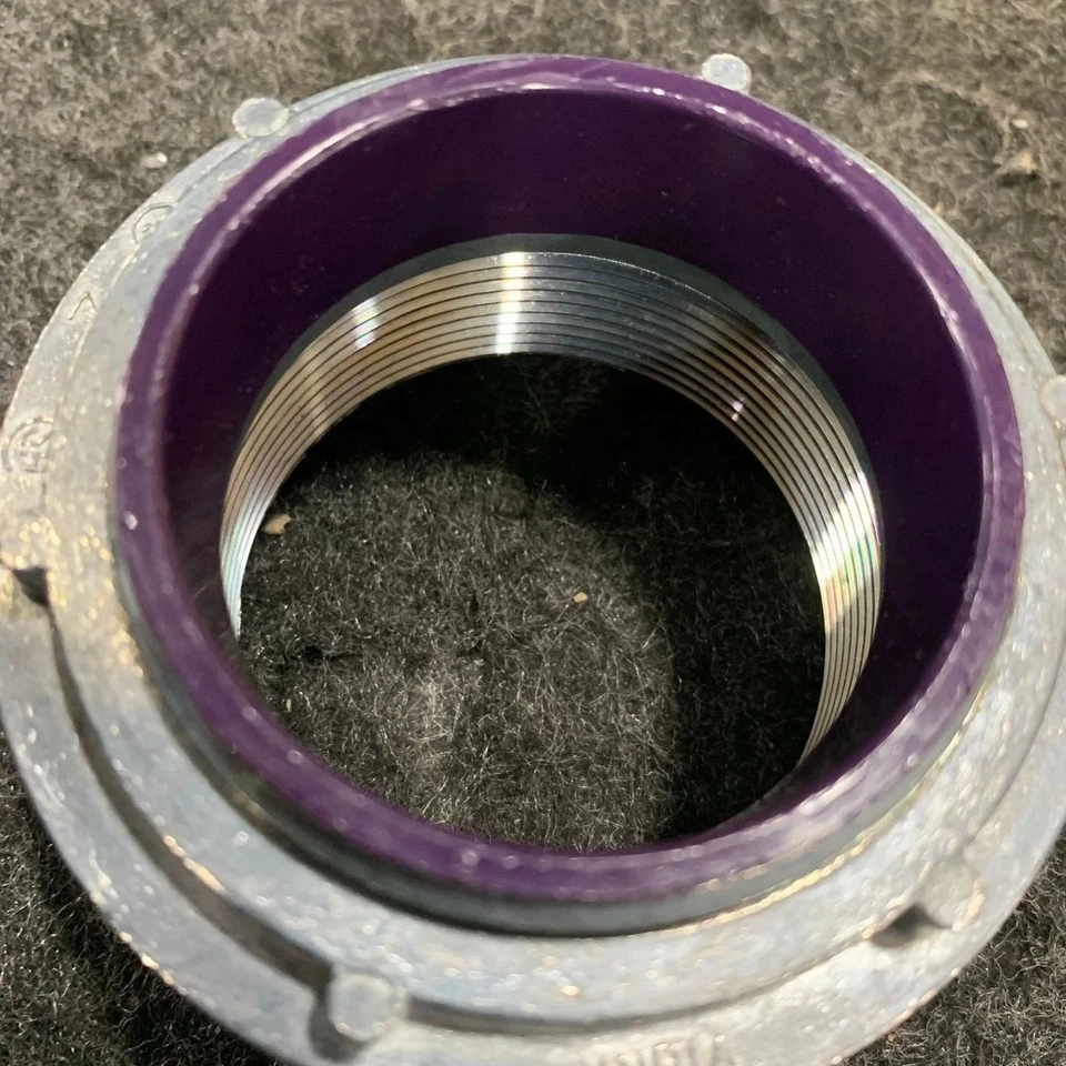 2" Liquid Tight Conduit Hub Zinc APC HUB200DC - Image 4 of 4