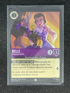 Belle - Untrained Mystic 39/204 Disney Lorcana Fabled COMMON FOIL
