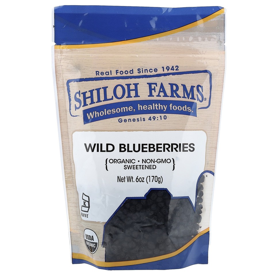 Organic Wild Blueberries, 6 oz (170 g)