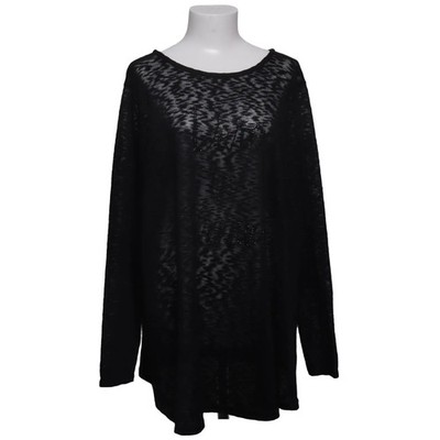 Zizzi, Langarmshirt, Größe: M, Schwarz, Print, Damen #Nbg