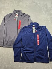 Adidas Tricot Track Jacket Mens Full Zip Athletic Recycled Poly Pick Color Size