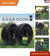 11" Solid Turf Tire & Wheel Assembly for Zero Turn Mowers - 2 Pack