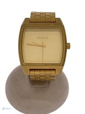 Nixon The Time Tracker Men's Stainless Steel Quartz Watch - Gold