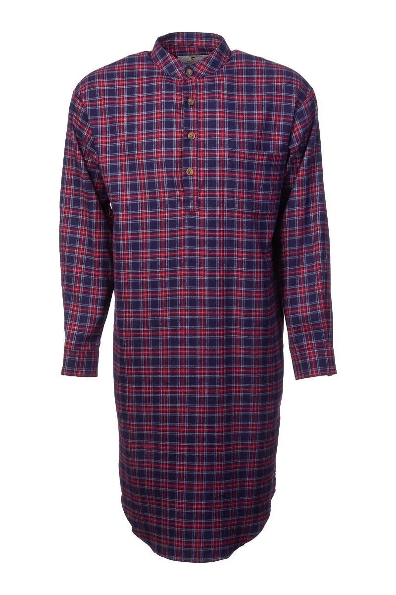 GANT Camicia Da Uomo Newport Twill A Quadri In Flanella Di Cotone Wg8