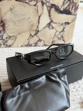 Gentle Monster Stylish Black Acetate Cat-Eye Sunglasses