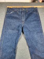 Vtg Dakota Jeans Mens 42x34 Boot Cut Denim Made in USA Five Brother 90s - READ