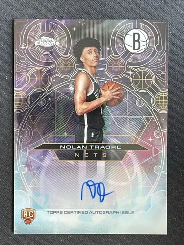 2025 Topps Nolan Traore Chrome Rookie Autographs (Raw)