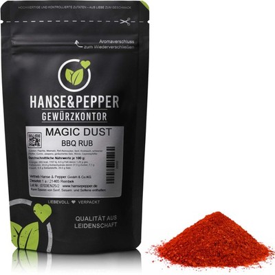 1kg Magic Dust Rub BBQ Würzig Marinade Gewürz TOP Trockenmarinade-Premium Serie