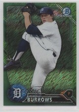 2016 Bowman Chrome Prospects Green Shimmer Refractor 56/99 Beau Burrows fm0