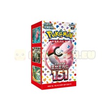 Pokemon TCG Pokemon Card 151 sv2a Korean Booster Box SEALED - Box Imperfections