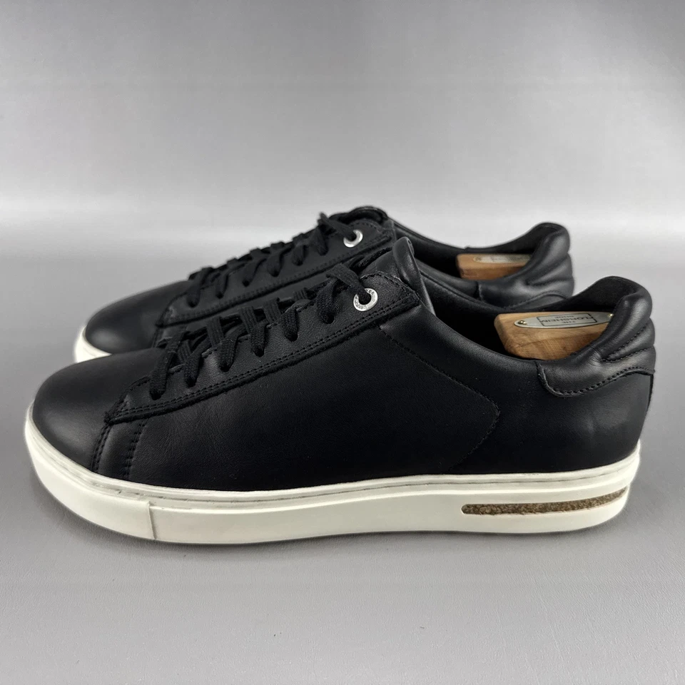 Birkenstock Bend Zapatos Bajos Mujer Talla 9 Cuero Negro Informal Cómodo Tenis Foto 2 de 4