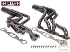 Schoenfeld Sbc Street Stock Headers Pair For For Gm A-body F-body X-body 1.75