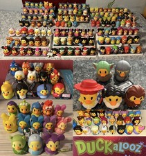 COMPLETE 1-3  Lot of 195 Disney  Others Duckalooz Rubber Ducks Most w/ Tags 