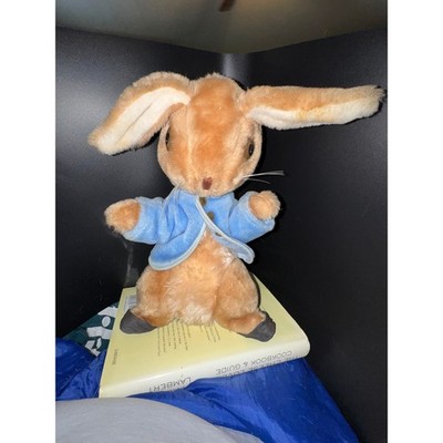 Vintage Eden Toys Peter Rabbit Plush Beatrix Potter Blue Jacket Stuffed Animal