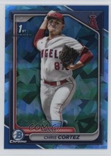 2024 Bowman Chrome Draft Sapphire Edition Chris Cortez #BDC-77 1o3q