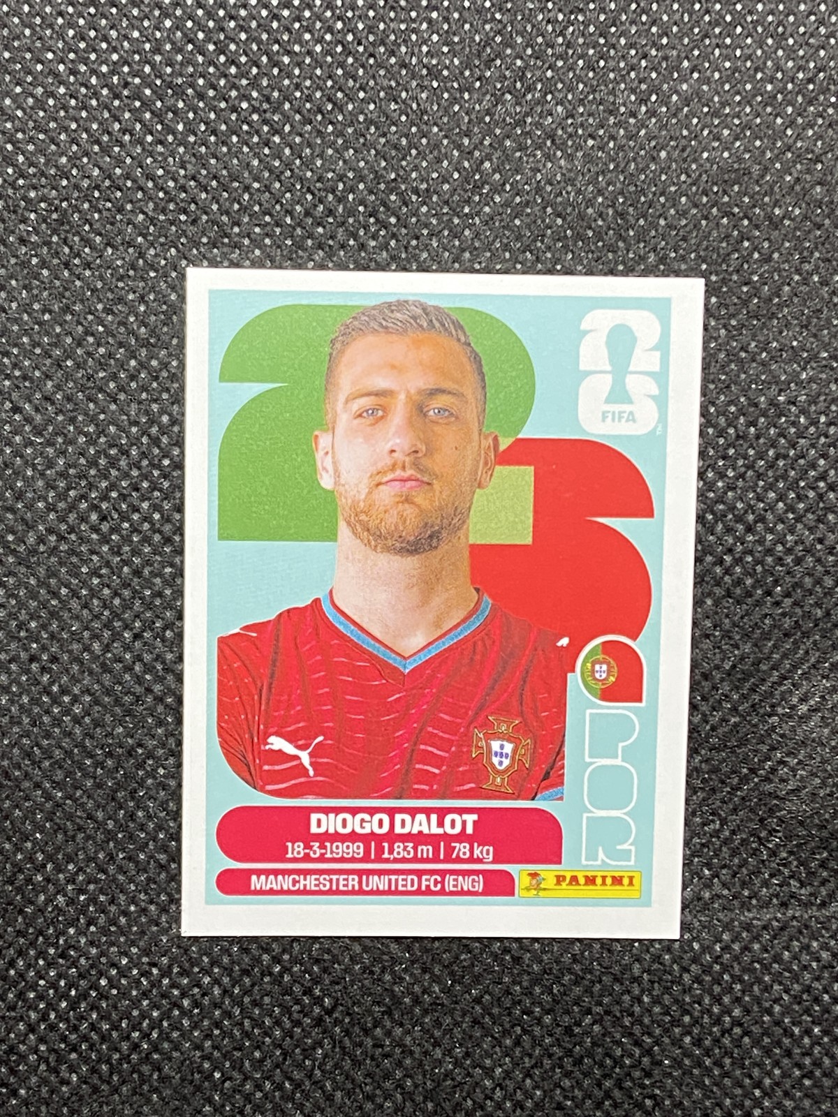 2026 Panini FIFA World Cup Stickers Diogo Dalot Portugal #POR6