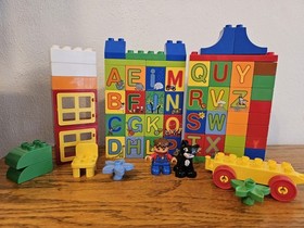 Retired LEGO Duplo Play with Letters 6051 -Complete Set without box or manual
