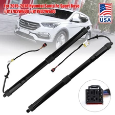 2X Rear LH & RH Tailgate Power Lift Support For Hyundai Santa Fe Sport 2015-2018