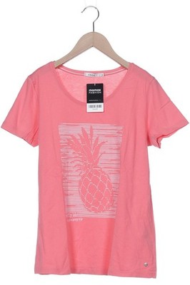 CECIL T-Shirt Damen Shirt Kurzärmliges Oberteil Gr. M Baumwolle Pink #zhu9mdp